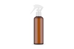 Amber Bottle Mockup With Sprayer Product Image 1