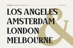 Amberglen - Modern Serif Font Product Image 7