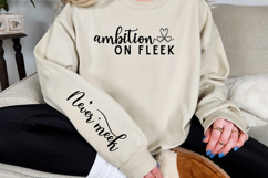 Ambition on fleek Sleeve SVG Product Image 3