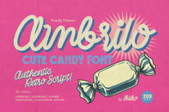Ambrilo - Cute Candy Font Product Image 1