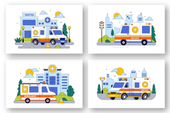 10 Ambulance Vehicle Illustration Product Image 2