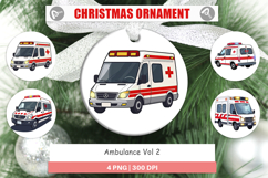 Ornament Ambulance Vehicle Product Image 1