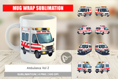Mug Wrap Ambulance Vehicle Product Image 1