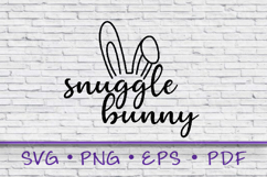 Snuggle Bunny Svg | Easter Svg Product Image 1