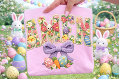 Easter Amen Faux Yarn PNG, Christian Religious Easter PNG Product Image 3