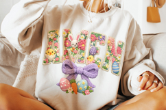 Easter Amen Faux Yarn PNG, Christian Religious Easter PNG Product Image 4