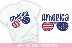 America SVG - 4th of July SVG Design Product Image 1