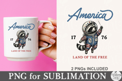 America Land of the Free PNG Product Image 3
