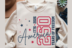 America 250 Years Of Freedom Svg Design Product Image 2