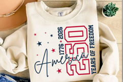America 250 Years Of Freedom Svg Design Product Image 3