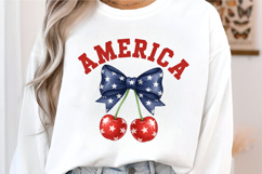 America Cherry Bow Png Product Image 1