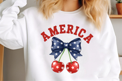 America Cherry Bow Png Product Image 3