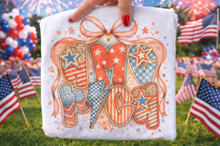 America Coquette PNG, 4th Of July PNG, Patriotic PNG, USA Product Image 1