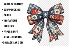 America Coquette Bow Png Product Image 3