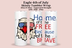 america eagle 4th of july skinny tumbler sublimation wrap with high resolution 300 DPI and transparant background perfect for 20oz and 30oz skinny tum