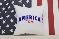 America Est 1776 SVG, 4th Of July SVG Design Product Image 3