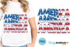 America Flag Printable