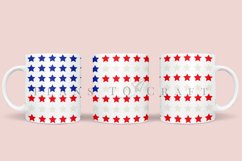 america flag stars coffee mug sublimation wrap glass mug wrap svg presized for 11oz and 15oz glass mug are sublimation files