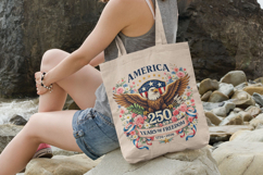 America 250 year anniversary celebration design, America png Product Image 5