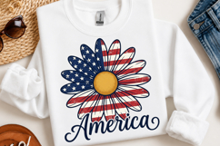 America Flower Sublimation Design Product Image 2