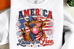 America Land Of The Free PNG Product Image 1