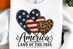America Land Of The Free PNG Product Image 1