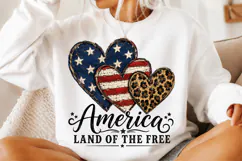 America Land Of The Free PNG Product Image 2