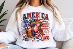 America Land Of The Free PNG Product Image 3