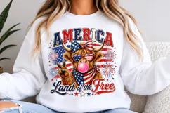 America Land Of The Free PNG Product Image 3