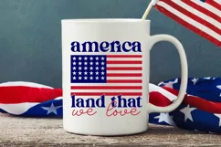 America land that we love SVG,Vintage America SVG Product Image 4