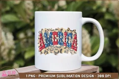 4th of July leopard print America sublimation png Product Image 3