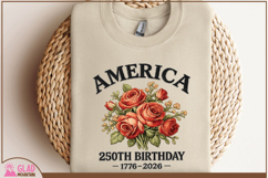 America 250 year anniversary celebration roses png, America Product Image 4