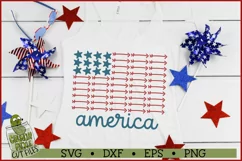 America Stars & Arrows Flag 1 Patriotic SVG Product Image 1