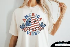 America Vibes SVG, 4th Of July SVG Design Product Image 2