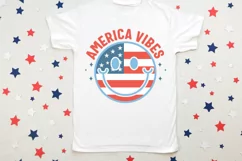 America Vibes SVG, 4th Of July SVG Design Product Image 3