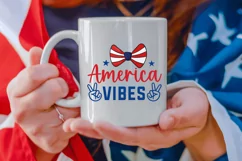 America vibes SVG, 4th of july SVG Design Product Image 3