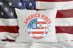 America Vibes SVG, 4th Of July SVG Design Product Image 2