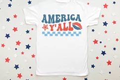 America Y'all SVG, 4th Of July SVG Design Product Image 3