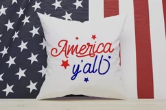 America Y'all SVG, 4th Of July SVG Design Product Image 3