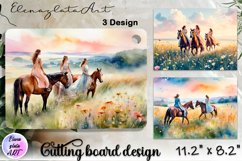 American landscape cutting board design - cutting board desi Product Image 1