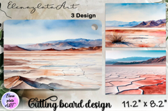 American landscape cutting board design - cutting board desi Product Image 1