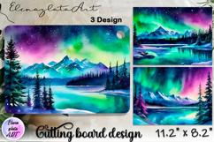 American landscape cutting board design - cutting board desi Product Image 1