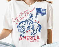 Land Of The Free Home Of The Brave Product Image 3