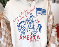 Land Of The Free Home Of The Brave Product Image 4