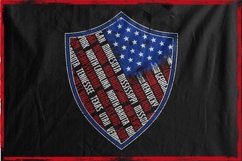 American Badge Flag Product Image 2