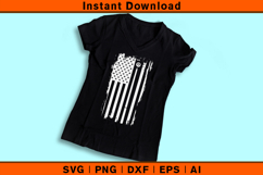 Billiards American Flag SVG | Pool Cue &amp; 8 Ball Cut File Product Image 3