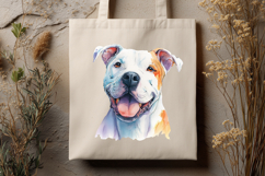 American Bulldog PNG Bundle | Watercolor Dog Clipart Product Image 3