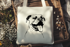 American Bulldog SVG Bundle 17 Dog Cut Files | Bulldog DXF Product Image 6
