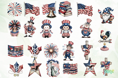 American Clipart Bundle PNG Product Image 7