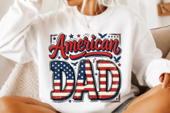 American Dad PNG, 4th Of July Product Image 1